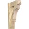 Ekena Millwork Balboa Rough Sawn Arts and Crafts Outlooker, Douglas Fir, 6"W x 16"D x 24"H OUT06X16X24BOA03RDF - alternate 1